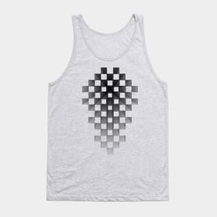 Depth Grid Illusion Tank Top